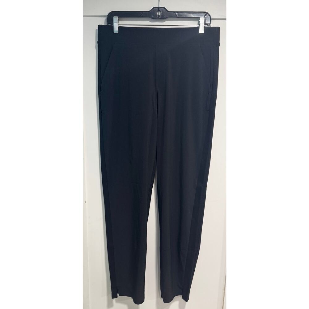 ATHLETA Brooklyn Mid-Rise Ankle Pants Black Athleisure Size 10 TALL - Picture 2 of 5